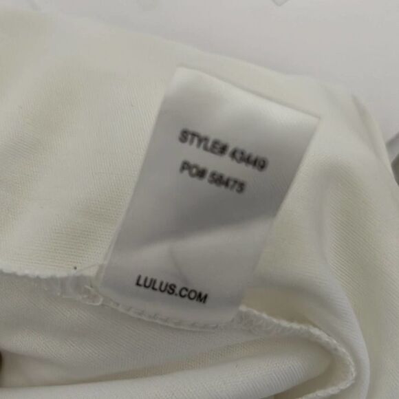 LULUS HEAVENLY HUES WHITE DRESS SIZE S - Picture 10 of 11